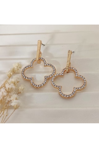 Pendientes bañados en oro fino - Circones