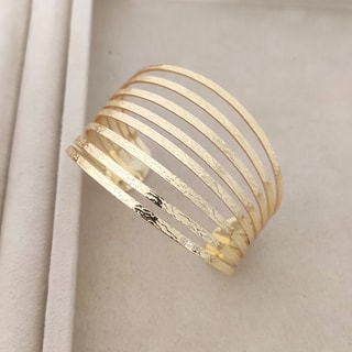 Brazalete - Latón chapado en oro