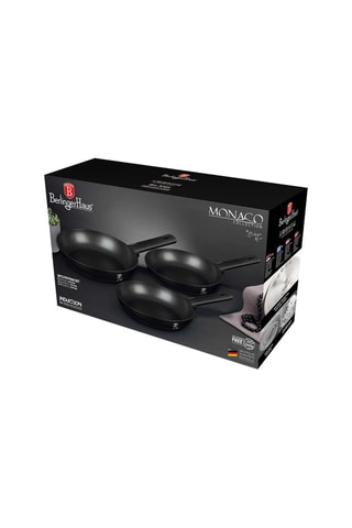 3 sartenes con revestimiento de titanio Monaco Collection - 20/24/28 cm