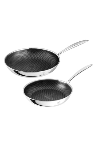 2 padelle in acciaio inossidabile Eternal - 24 e 28 cm