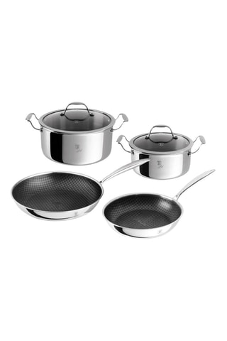 2 pentole e 2 padelle in acciaio inossidabile Eternal