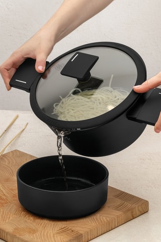 Olla titanPro Matte Black - 20 cm - 2,5 l