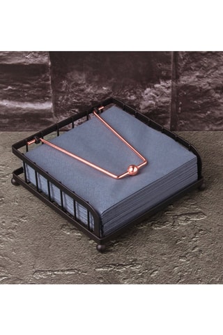 Portatovaglioli - 18,5 x 6,2 x 18,5 cm