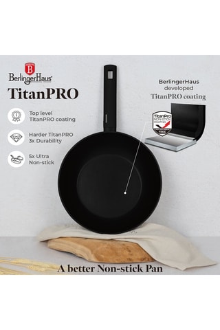 Wok Matte Black – 28 cm – 3,2 l