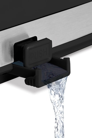 Scolapiatti in acciaio inox Black Rose - 36,6 x 29,8 x 13 cm