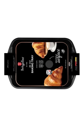 Pirofila rivestimento titanio Metallic Line Rose Gold Edition - 35 × 27 × 6,5 cm