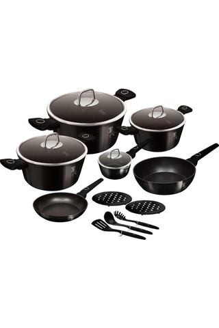 Batería de cocina Black Vantage Collection - 15 piezas