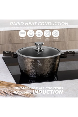 Batería de cocina con revestimiento de titanio Primal Gloss - 15 piezas