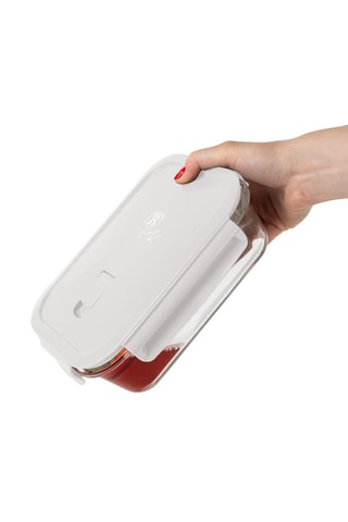 5 contenitori salvafreschezza in vetro borosilicato Sahara - 37-152 cl