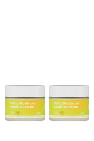 2 deodoranti naturali caring microbiome smart - Pelli sensibili - 2 x 40 ml
