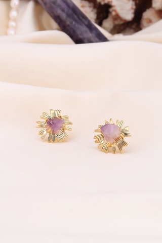 Pendientes - Amatistas