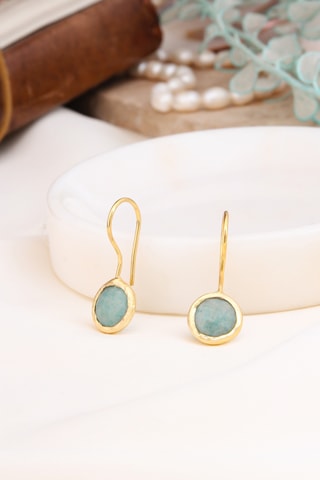 Pendientes - Amazonitas