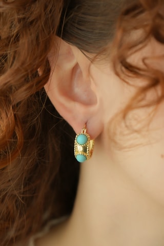 Pendientes - Turquesas