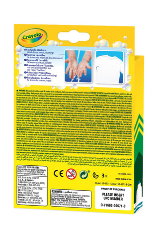 12 feutres lavables Dès 3 ans