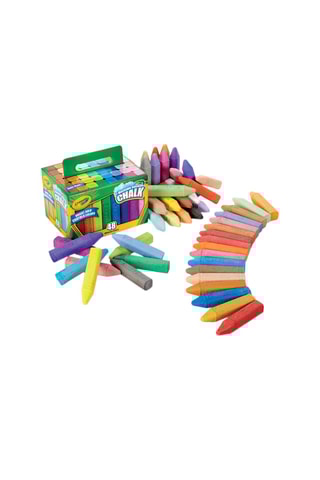 Boîte de 48 craies extérieures lavables - Dès 3 ans