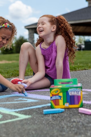 Boîte de 48 craies extérieures lavables - Dès 3 ans