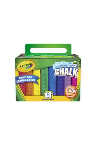 Boîte de 48 craies extérieures lavables - Dès 3 ans