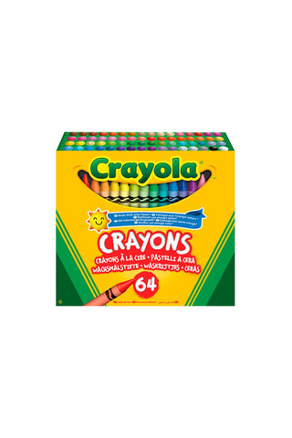 64 crayons de cire Dès 3 ans