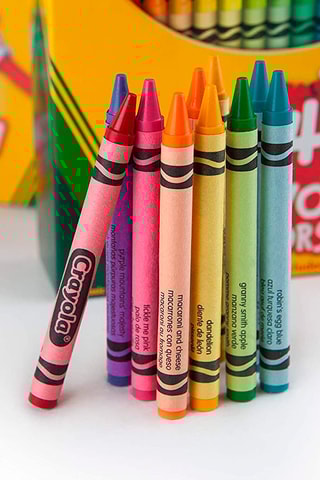 64 crayons de cire Dès 3 ans