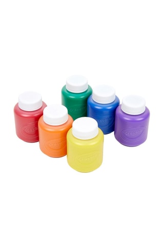 6 peintures lavables Classic Colours Washable Paint - Dès 3 ans