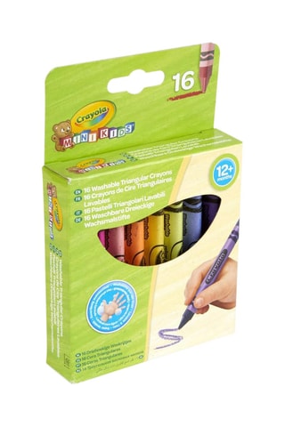 16 crayons de cire lavables - Dès 12 mois