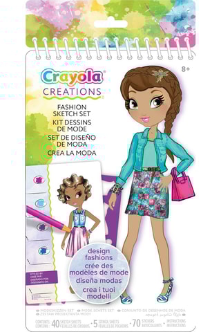 Livre de coloriage de mode - Dès 3 ans