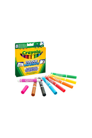 8 marqueurs effaçables à sec Dès 3 ans