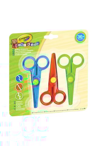 3 ciseaux Bleu, rouge et vert - Dès 3 ans