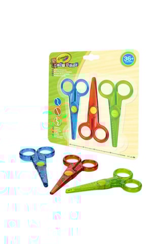 3 ciseaux Bleu, rouge et vert - Dès 3 ans
