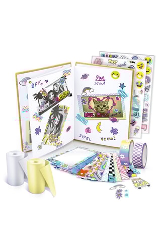 Coffret album photo à décorer - 26 pièces - Dès 8 ans