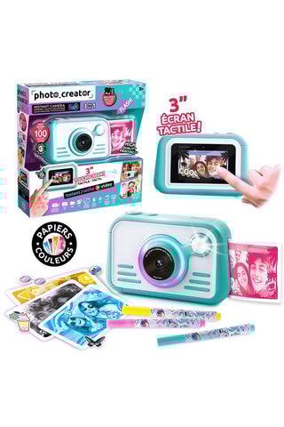 Kit appareil photo instantané - 10 accessoires - Dès 8 ans