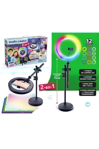 Coffret influenceur 2 en 1 - 8 pièces - Dès 8 ans