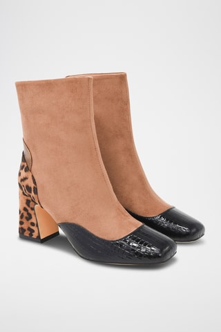 Enkellaarzen - Taupe