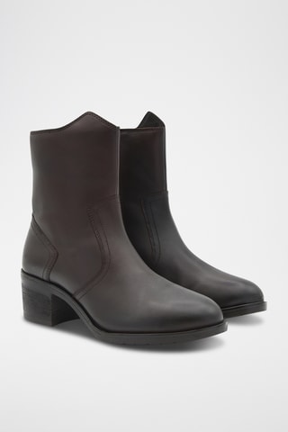 Bottines - Marron
