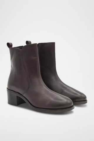 Bottines - Bordeaux