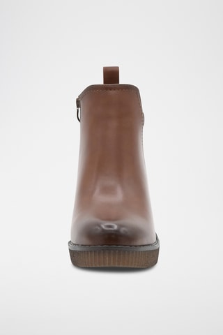 Wedge Enkellaarzen - Bruin