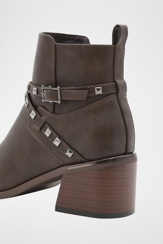 Bottines - Marron
