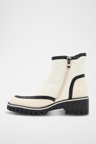 Enkellaarzen - Beige