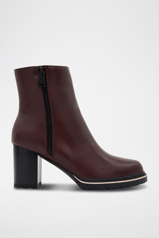 Bottines - Bordeaux