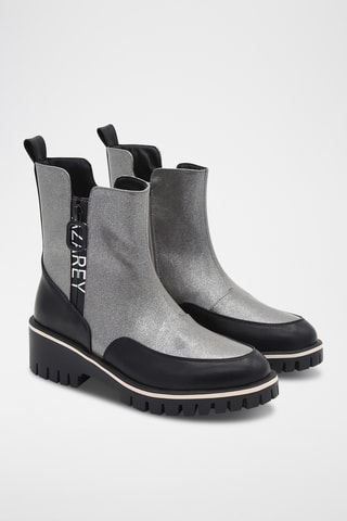 Enkellaarzen - Zilverkleurig