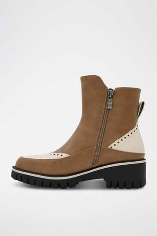 Enkellaarzen - Taupe