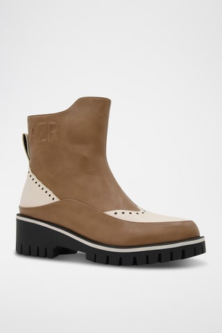 Enkellaarzen - Taupe