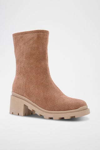 Enkellaarzen - Taupe