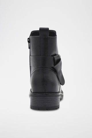 Leren Enkellaarzen - Zwart