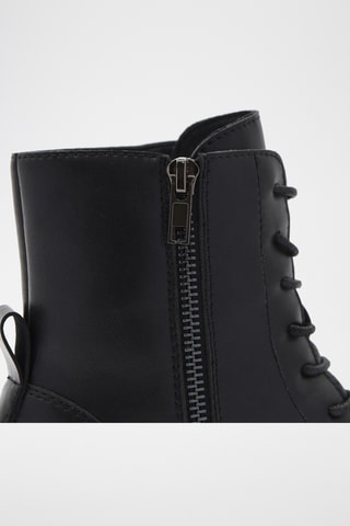 Leren Enkellaarzen - Zwart