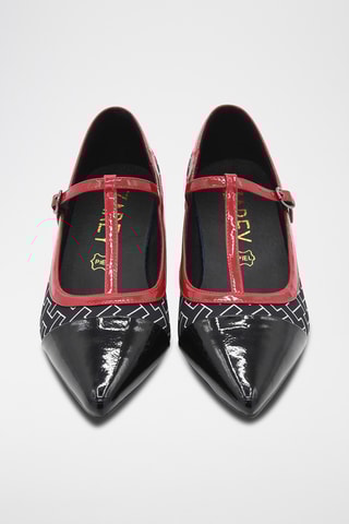 Saloméschoenen met Hak - Zwart