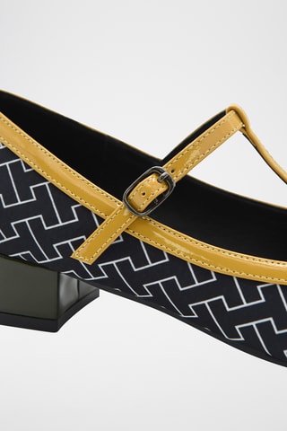 Saloméschoenen met Hak - Donkergroen