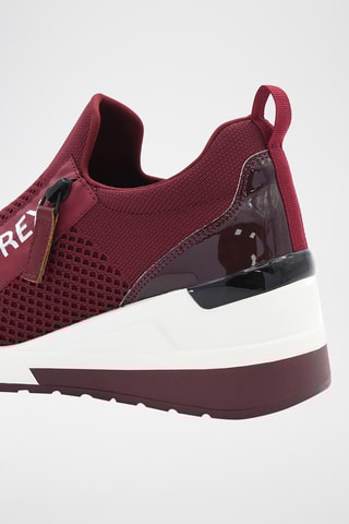 Wedge Sneakers - Bordeauxrood