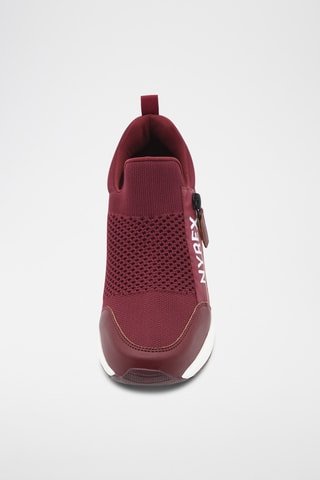 Wedge Sneakers - Bordeauxrood
