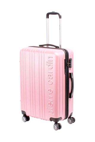 Handbagagetrolley en Weekendtrolley - Roze - 55/65 cm